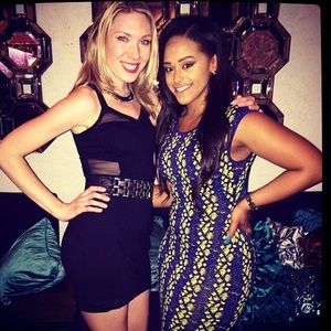 Sexy LBD with Mesh Panels